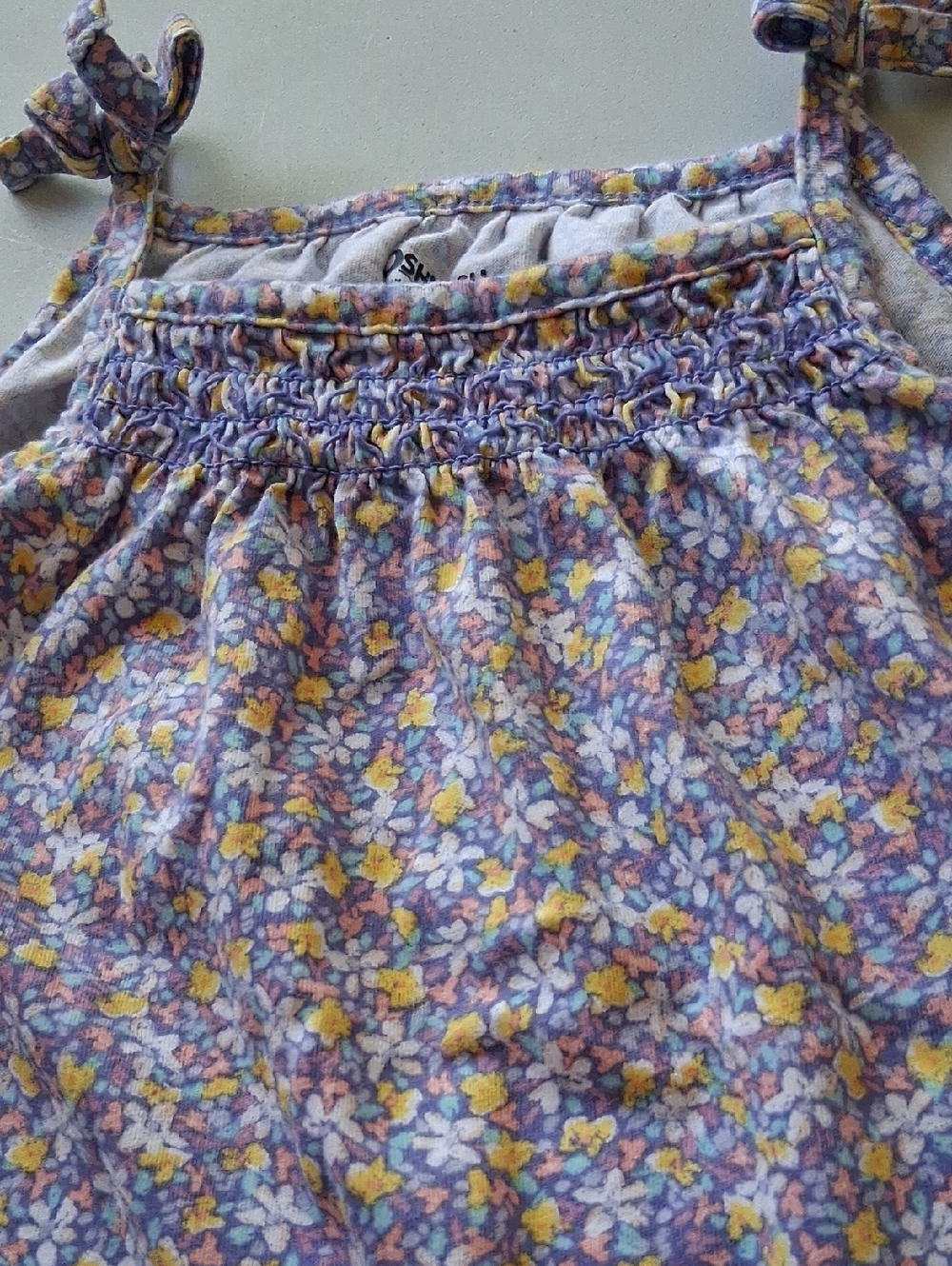 Adorable Floral Sleeveless Top and Shorts Set